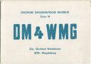 QSL - Funkkarte - DM4WMG