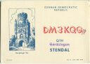 QSL - QTH - Funkkarte - DM3KQG - Deutsche Demokratische Republik