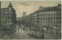 Postkarte - Magdeburg - Hasselbachplatz - Strassenbahnen