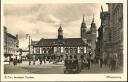 Postkarte - Magdeburg - Alter Markt mit Rathaus