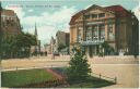 Postkarte - Magdeburg - Zentral-Theater mit Breiteweg