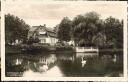 Postkarte - Salzelmen - Schwanenteich