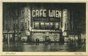 Postkarte - Düsseldorf - Cafe Wien bei Nacht