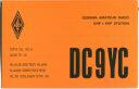 Funkkarte - DC9YC - Breitscheid Ratingen
