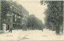 Postkarte - Düsseldorf - Königsallee - Strassenbahn