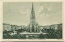 Postkarte - Düsseldorf - Kirchplatz mit Peterskirche