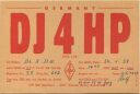QSL - Funkkarte - DJ4HP - Viersen - 1959