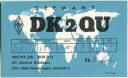 QSL - QTH - Funkkarte - DK2QU - Hückeswagen