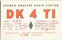 QSL - QTH - Funkkarte - DK4TI - Velbert-Langenberg