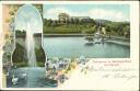 Postkarte - Eschbachtalsperre - Springbrunnen