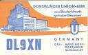 QSL - Funkkarte - DL9XN - 44... Dortmund - Dortmunder Union Bier - 1958