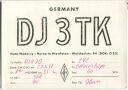 QSL - QTH - Funkkarte - DJ3TK - Herne