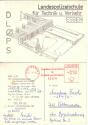 QSL - Funkkarte - DL0PS - 45... Essen - Landespolizeischule 1959