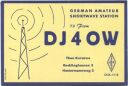 QSL - Funkkarte - DJ4OW - Recklinghausen - 1959