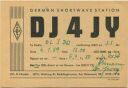 QSL - Funkkarte - DJ4JY - Waltrop - 1959