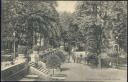 Postkarte - Essen - Stadtgarten mit Saalbau-Terrasse