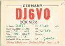 QSL - QTH - Funkkarte - DJ6VO - Gladbeck