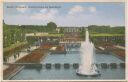 Postkarte - Essener Grugapark - Wasserterrassen mit Rosenkaffee