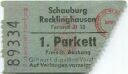 Recklinghausen - Schauburg - Eintrittskarte