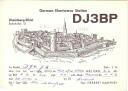 QSL - Funkkarte - DJ3BP - 47495 Rheinberg - 1959