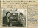 QSL - QTH - Funkkarte - DJ2VZ - Duisburg-Hüttenheim