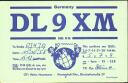 QSL - Funkkarte - DL9XM