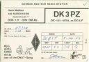 QSL - Funkkarte - DK3PZ - Nordhorn