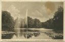 Postkarte - Burgsteinfurt - Fontäne im Bagnosee