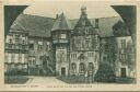 Postkarte - Burgsteinfurt - Blick durch das Tor auf das Schloss