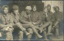 Gefangenenlager Münster - Kriegsgefangene - Foto-AK