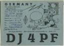 QSL - QTH - Funkkarte - DJ4PF - Osnabrück