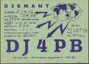 QSL - Funkkarte - DJ4PB