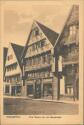 Osnabrück - Alte Häuser an der Bierstrasse - Postkarte