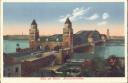 Postkarte - Köln - Hohenzollernbrücke