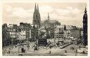 Köln - Der Heumarkt - Foto-AK 30er Jahre