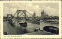 Foto-AK - Köln - Hindenburgbrücke