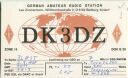 QSL - QTH - Funkkarte - DK3DZ - Bedburg-Kirdorf