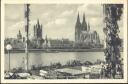 Blick von der Sünnerterrasse auf Köln - Postkarte