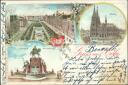 Gruss aus Cöln - Kaiser Wilhelm Ring - Denkmal - Postkarte