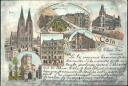Postkarte - Köln - Dom - Kaiser-Wilhelm-Ring - Post
