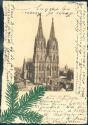 Köln - Dom - Tannenzweig - Postkarte