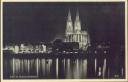 Köln - Dom - Nachtaufnahme - Postkarte
