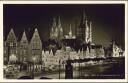 Postkarte - Köln im Scheinwerferlicht