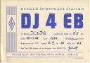 QSL - Funkkarte - DJ4EB - Jülich - 1958
