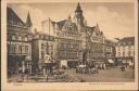 Postkarte - Aachen - Markt mit Kaiser-Karl-Denkmal