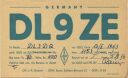 QSL - Funkkarte Dl9ZE - 53... Bonn - 1963