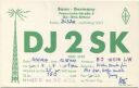 QSL - Funkkarte DJ2SK - 53... Bonn - 1957
