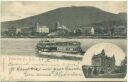 Postkarte - Königswinter - Petersberg - Schiff