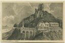 Postkarte - Drachenfels am Rhein - Hotel ca. 1910