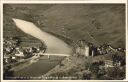 Postkarte - Bernkastel-Kues an der Mosel mit Burg Landshut und Kanisiushaus